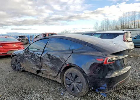 2025 Tesla Model 3 из США, поврежденный, VIN 5YJ3E1EB7SF881573